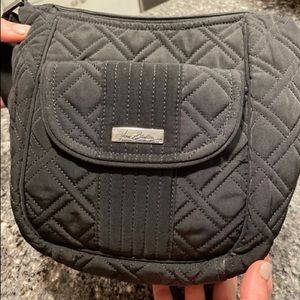 Vera Bradley Black Quilted Signature Series Purse